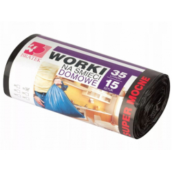 Bratek worki na śmieci supermocne 35L